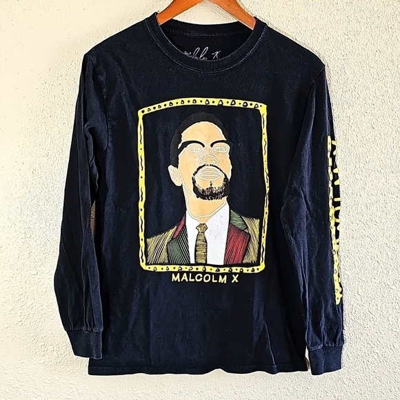 Malcolm X Long Sleeve T-Shirt. - Picture 1 of 5